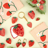 Strawberry hair clip