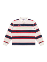 Stripe Rugby L/S - Beige