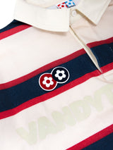 Stripe Rugby L/S - Beige