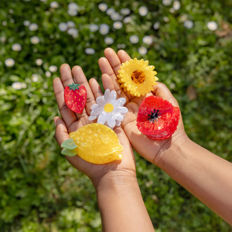 Sunflower hair claw