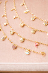Sunlight Goldplated Bracelet Birds Pink
