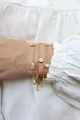 Sunlight Goldplated Bracelet Charms Multi