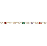 Sunlight Goldplated Bracelet Pearls
Charms Multi
