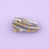 Suzette Cat mini hair clip