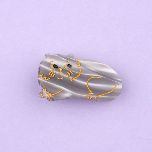 Suzette Cat mini hair clip