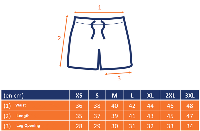 Swim Men Shorts - Cremeux Orange