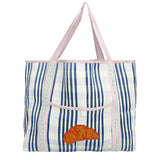 TALKING TOTES TOTE BAG CROISSANT