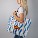 TALKING TOTES TOTE BAG CROISSANT