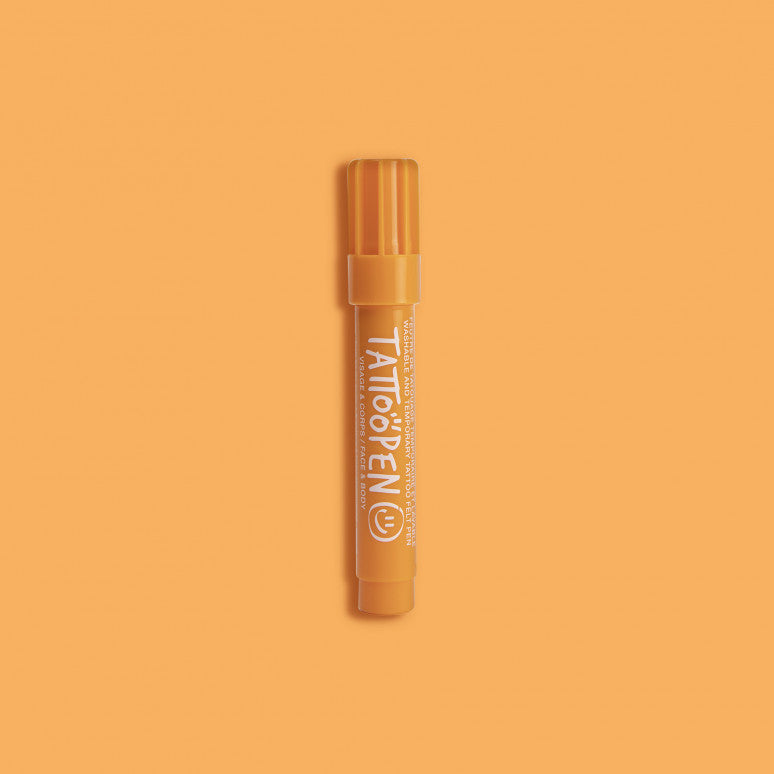 TATTOO PEN TEMPORARY PEN ORANGE