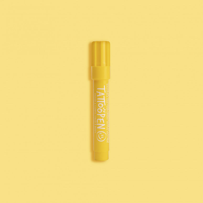 TATTOO PEN TEMPORARY PEN YELLOW