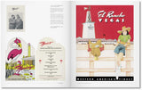 MENU DESIGN IN AMERICA. 1850-1985