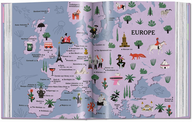 THE NEW YORK TIMES. CULTURED TRAVELER. 100 TRIPS FOR CURIOUS MINDS