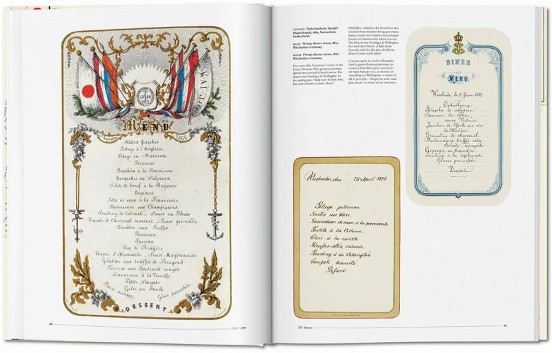 MENU DESIGN IN EUROPE