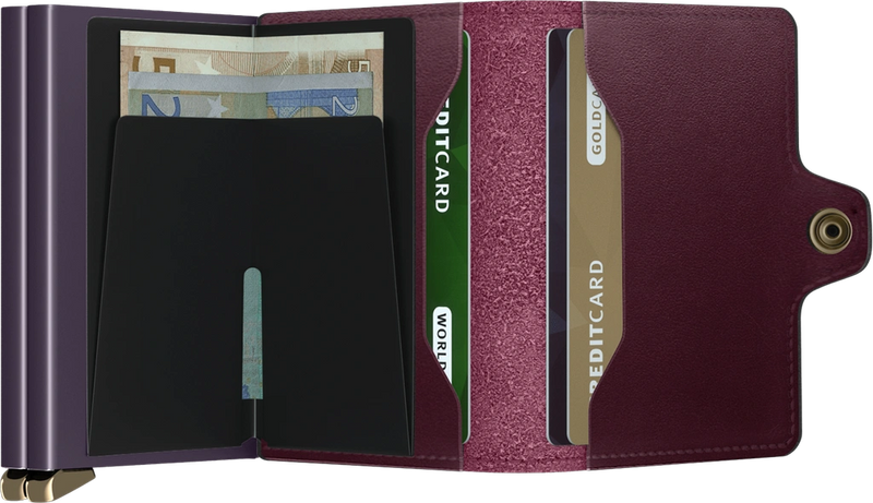 SECRID Premium Twinwallet Dusk Bordeaux