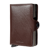 SECRID Premium Twinwallet Dusk Dark Brown