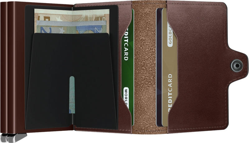 SECRID Premium Twinwallet Dusk Dark Brown