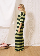 TERESA DRESS - LEMON GREEN