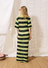 TERESA DRESS - LEMON GREEN