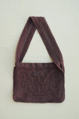 THE FOUNTAIN CROCHET BAG - WOOD