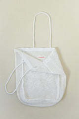 THE ROSE CROCHET BAG - DOVE