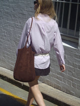 THE ROSE CROCHET BAG - WOOD