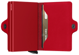 SECRID TWIN Wallet Original Red Red