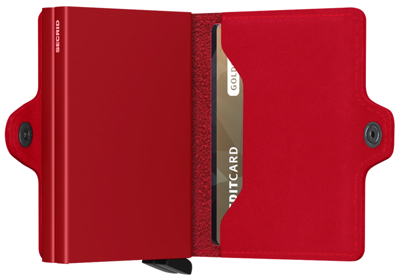 SECRID TWIN Wallet Original Red Red