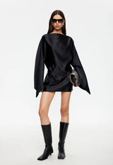 TOUCH MINI DRESS - NOIR