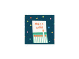 OOH DEER Lots Of Candles Layered Birthday Card