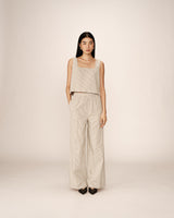 TROUSERS ECRU PATINE