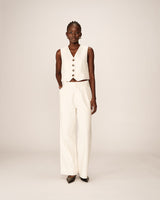 TROUSERS ECRU PETER