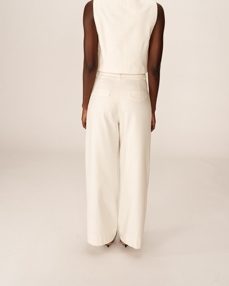 TROUSERS ECRU PETER