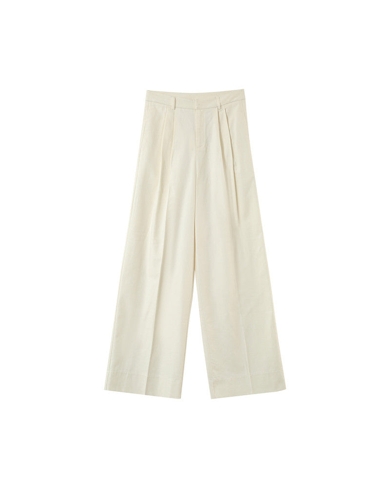 TROUSERS ECRU PETER