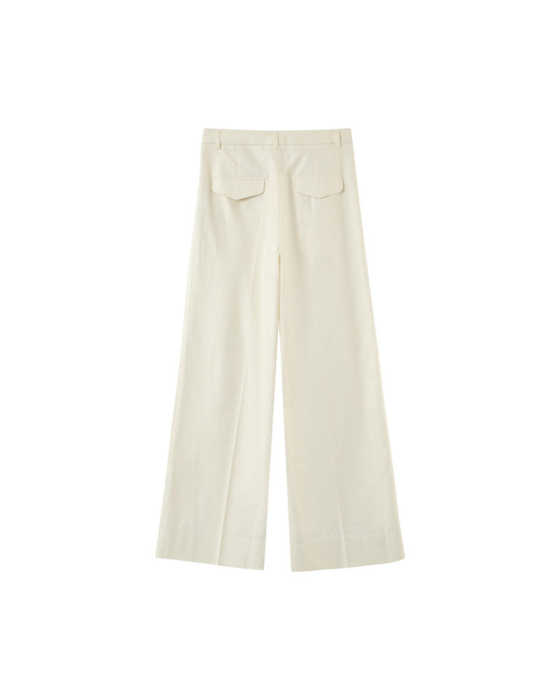 TROUSERS ECRU PETER