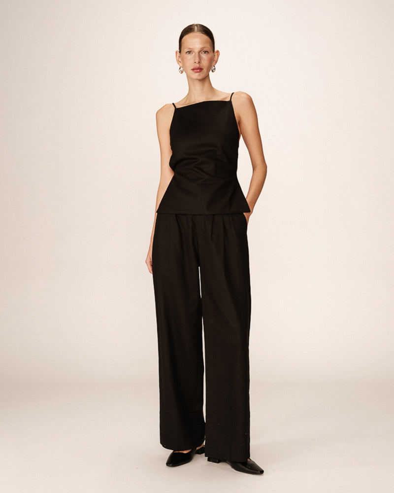 TROUSERS NOIR PHIL