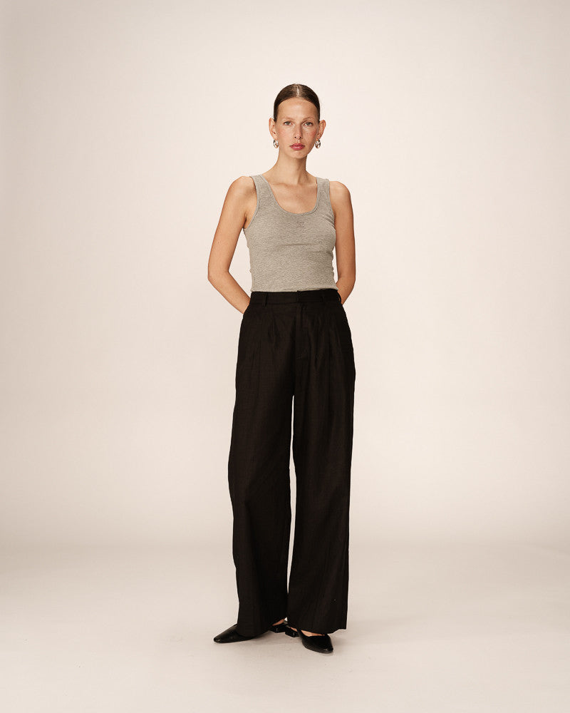 TROUSERS NOIR PHIL