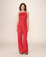 TROUSERS ROUGE PHIL