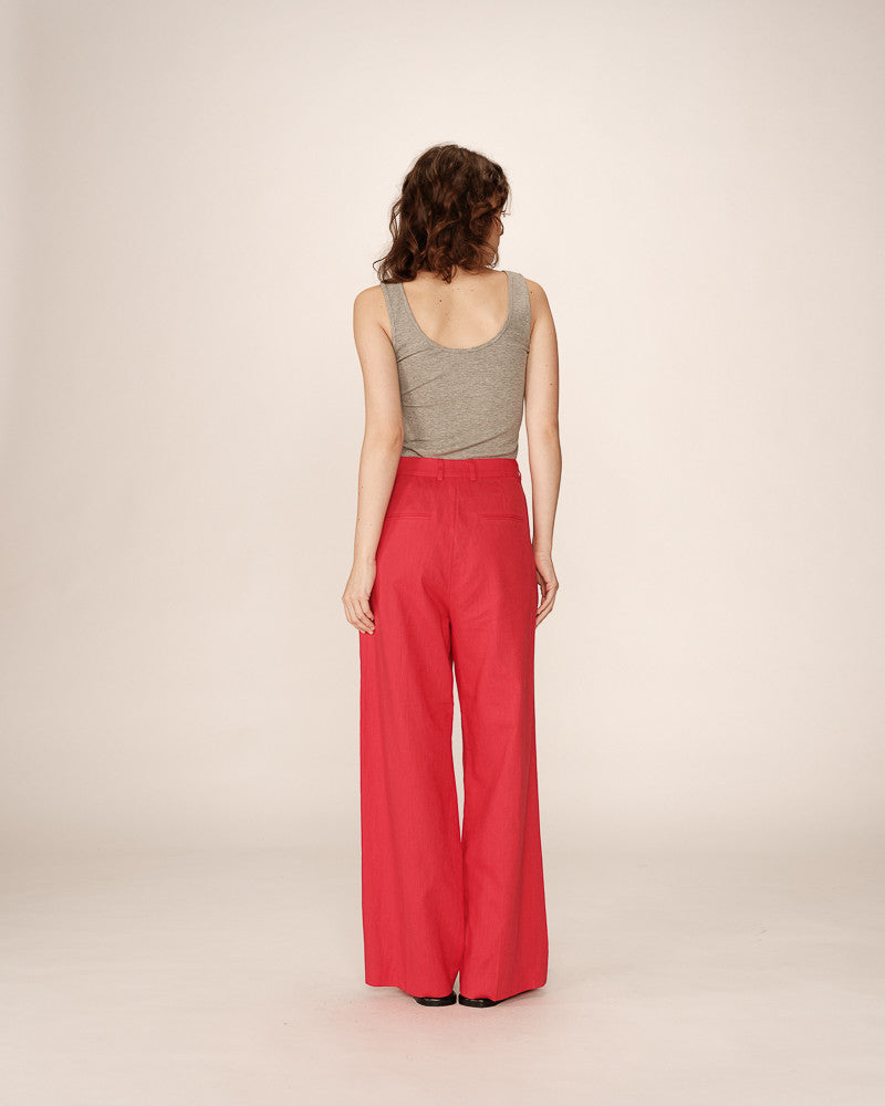 TROUSERS ROUGE PHIL
