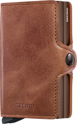 SECRID TWINWallet Vintage Cognac Brown