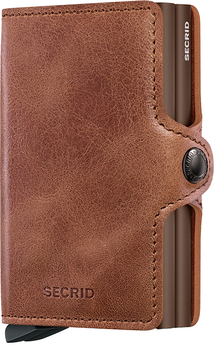 SECRID TWINWallet Vintage Cognac Brown