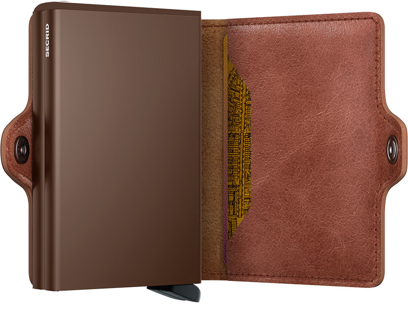 SECRID TWINWallet Vintage Cognac Brown