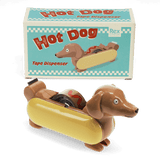 Tape dispenser with roll of tape - Hot Dog 