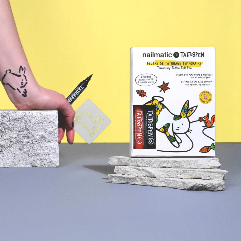 Tattoopen Duo Set - The Rabbit by Ami Imaginaire