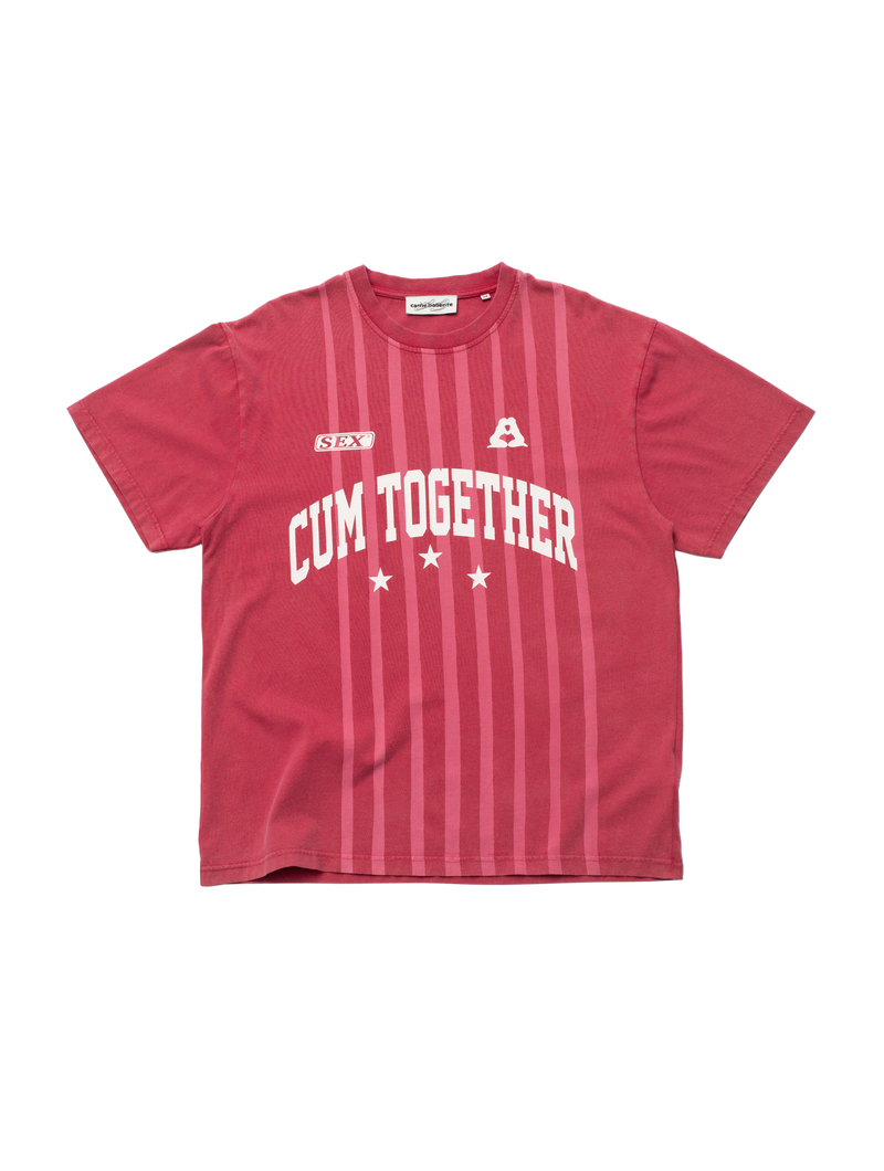Team Player T-shirts : Off-Red