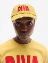 The Big D Cap - Off-yellow