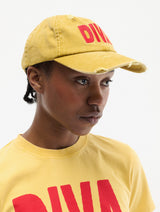 The Big D Cap - Off-yellow