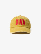 The Big D Cap - Off-yellow