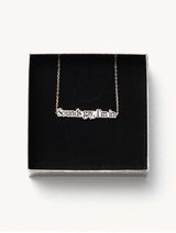 The Carne Code Necklace : Silver