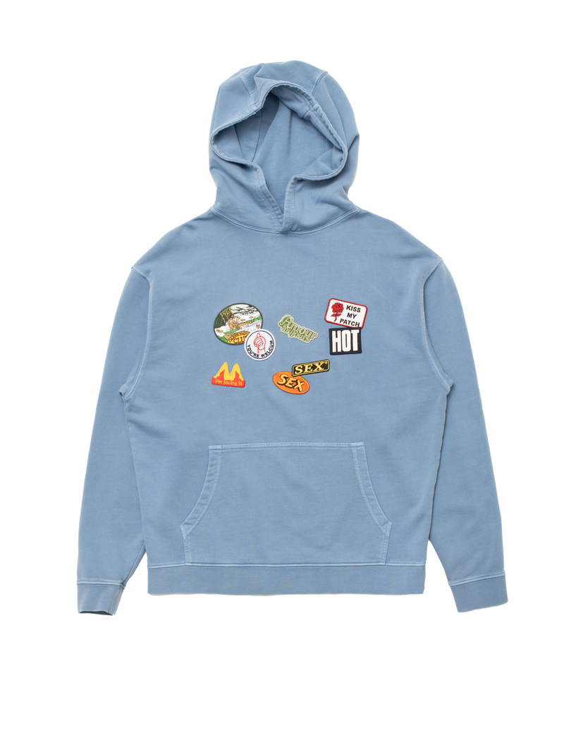 The Perfect Patch LS T-shirt : Off-Blue