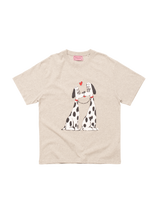 The Pooch Smooch T-shirts : Melange Grey